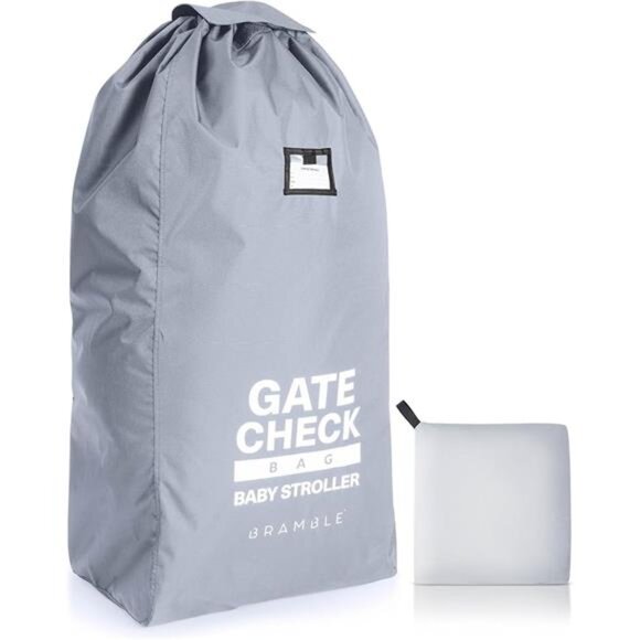 Gate check stroller bag for airplane travel large waterproof stroller cover trav - Picture 8 of 8